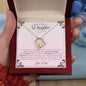 My Daughter| Always Remember - Forever Love Necklace